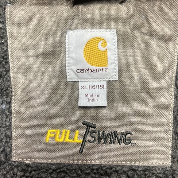 Carhartt XL (16-18) Jacket Taupe - Picture 2 of 3